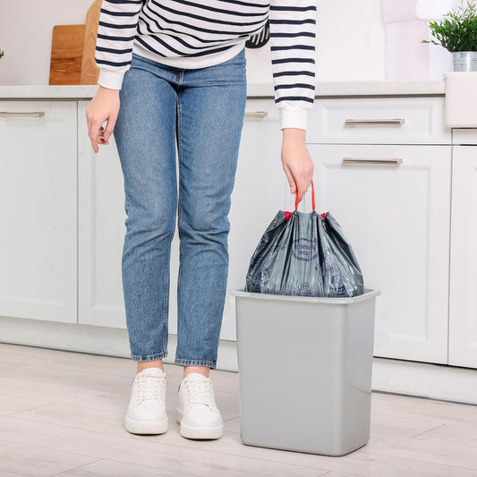 comment fermer un sac poubelle ?