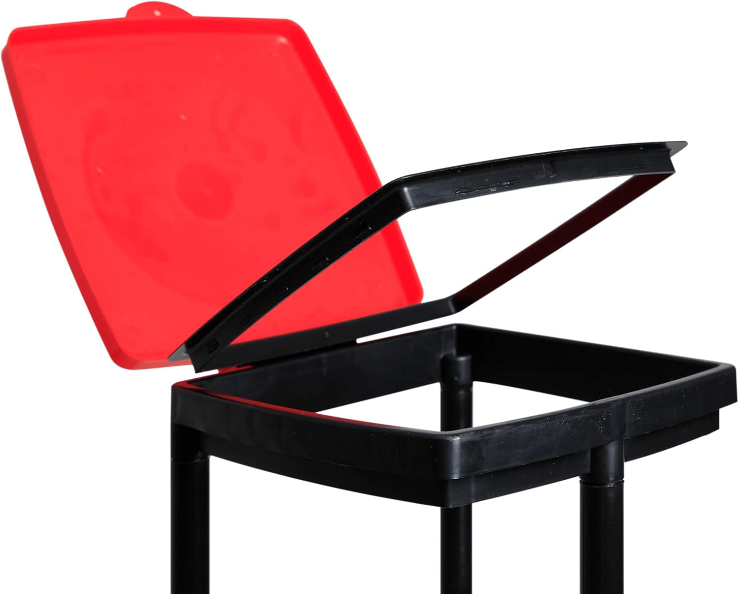Support sac poubelle extérieur sur pied – 120L avec couvercle 
