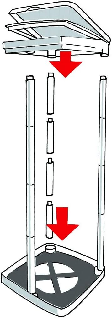 Support sac poubelle extérieur sur pied – 120L avec couvercle et hauteur réglable
