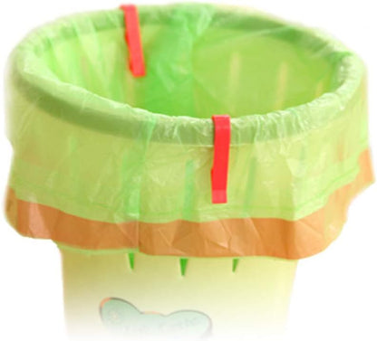 20 pièces Clip Fermeture poubelle Supports de pince à clip en plastique pour poubelle 