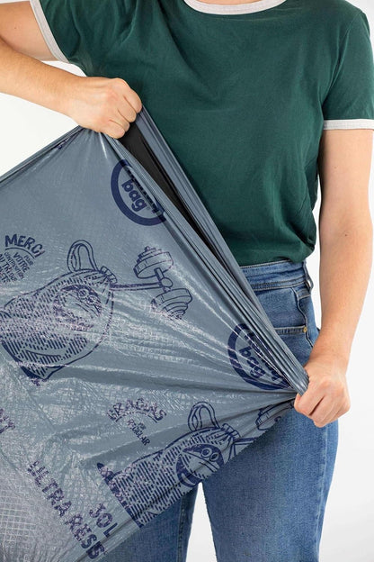 sac poubelle rectangulaire 50l elastique