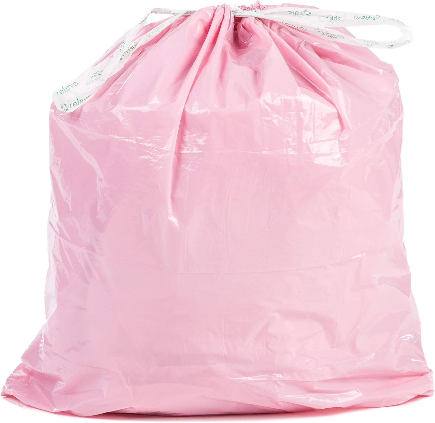 sac poubelle rose 45 pièces