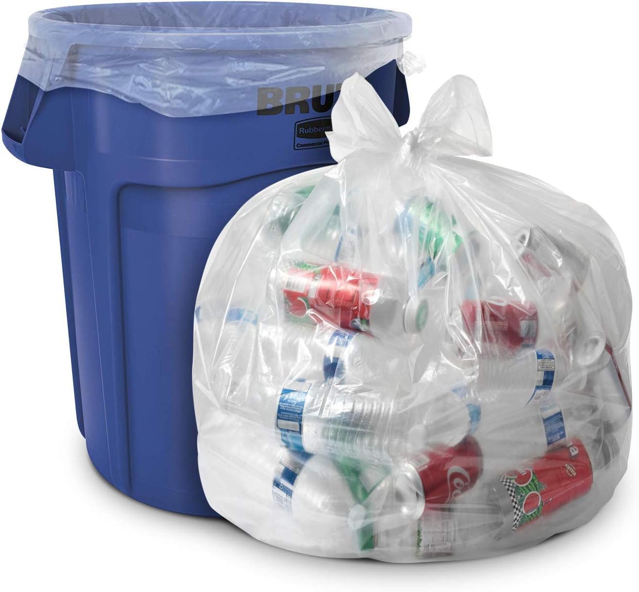 sac poubelle transparent 50l
