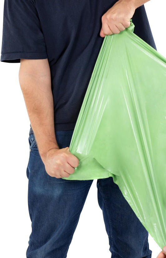 sac poubelle vert
